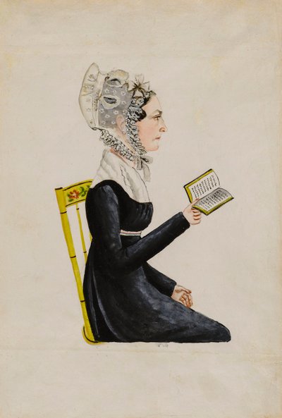Retrato de Elizabeth Sweitzer Musser de Maentel, Jacob