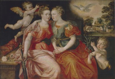 Alegoría de la paz y la justicia de Maerten Vos de
