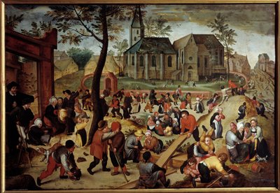Juegos de niños de Maerten van Cleve