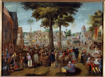 Feria flamenca de Maerten van Cleve