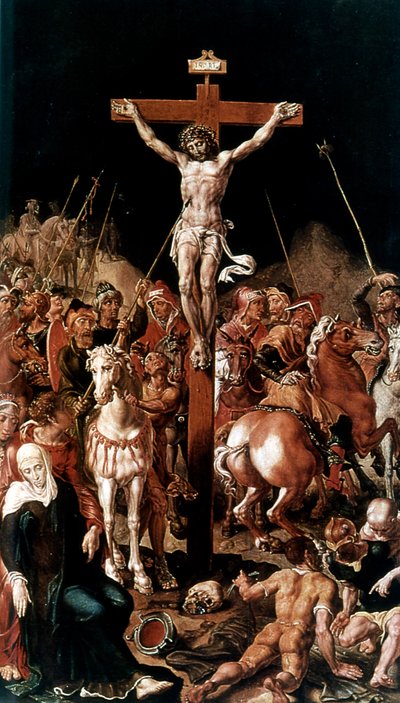 Gólgota Calvario, siglo XVI de Maerten van Heemskerck