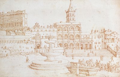 Antigua San Pedro de Maerten van Heemskerck