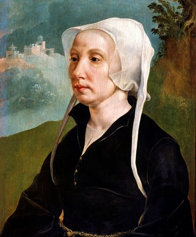 Retrato de una mujer, c. 1540 de Maerten van Heemskerck