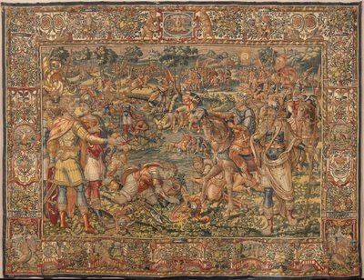 Historia de Gedeón, finales del siglo XVI (seda y lana) de Maerten van Heemskerck
