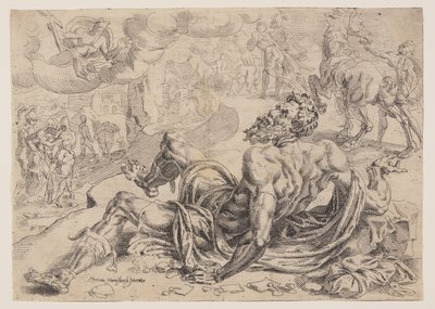 La conversión de Saulo de Maerten van Heemskerck