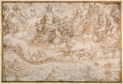 El triunfo de Cristo de Maerten van Heemskerck