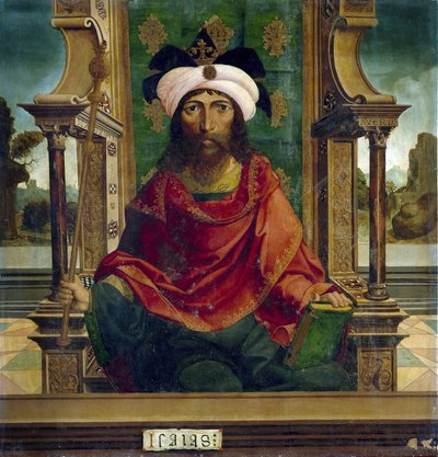 Isaías, del Maestro de Becerril, hacia 1525 (óleo sobre tabla) de Maestro de Becerril