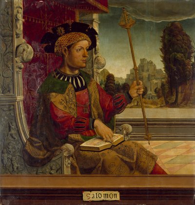 Rey Salomón, c. 1525 de Maestro de Becerril