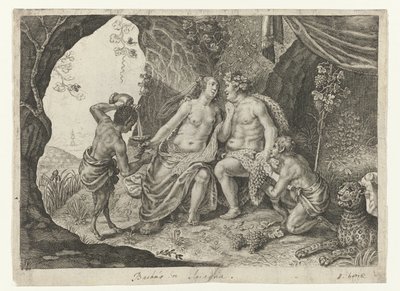 Matrimonio de Baco y Ariadna
Metamorfosis de Ovidio (título de la serie) de Magdalena van de Passe (possibly)