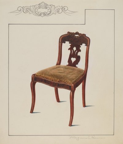 Silla, c. 1936 de Magnus S. Fossum