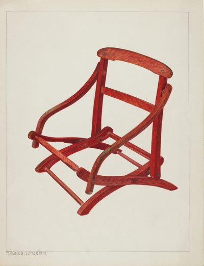 Silla plegable para niños de Magnus S. Fossum