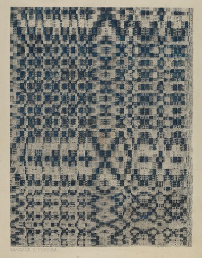 Cubrecama, c. 1938 de Magnus S. Fossum