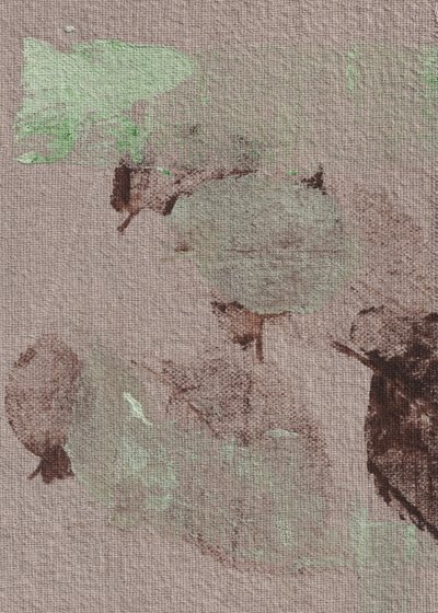 Formas abstractas de tonos terrosos de Maira Ribena