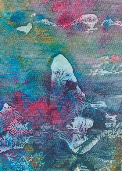 Colores abstractos fluidos de Maira Ribena