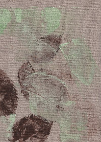 Trazos abstractos en tonos apagados de Maira Ribena