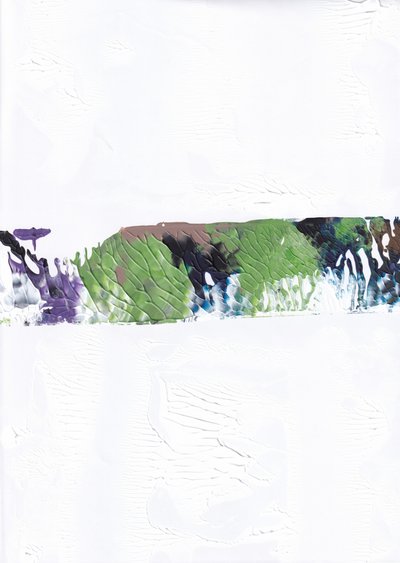 Paisaje abstracto y sereno de Maira Ribena