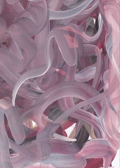 Abstracto con suaves remolinos de Maira Ribena