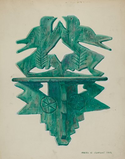 Estante de pájaros de Majel G. Claflin