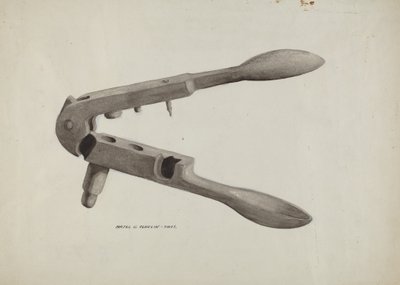 Molde de Bala, c. 1937 de Majel G. Claflin