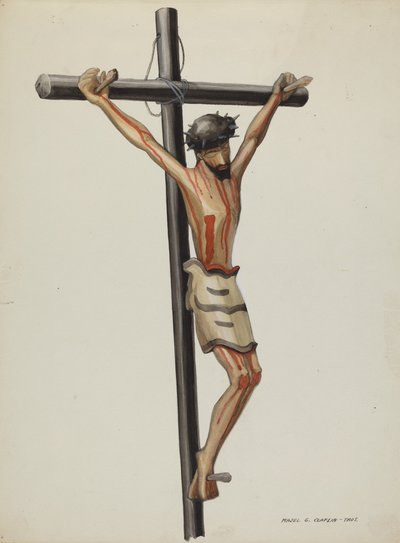 Bulto, Crucifijo de Majel G. Claflin