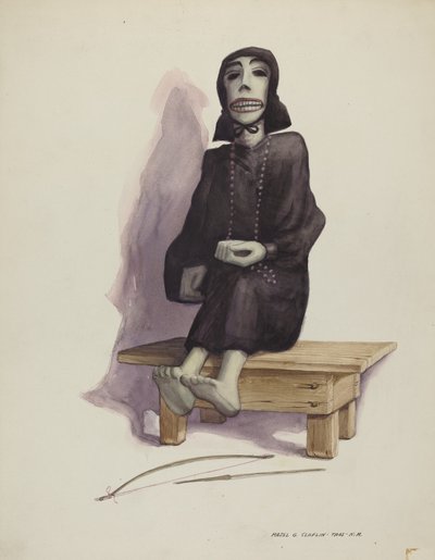 Figura de la Muerte, c. 1937 de Majel G. Claflin