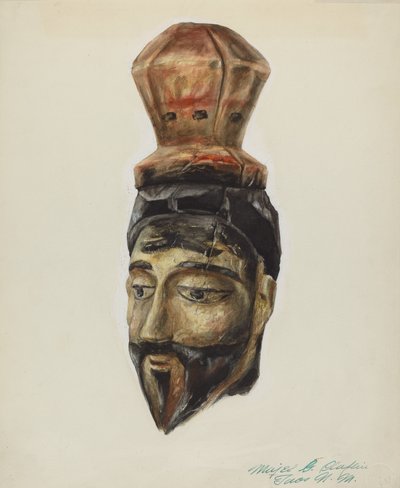 Cabeza de San José, c. 1939 de Majel G. Claflin