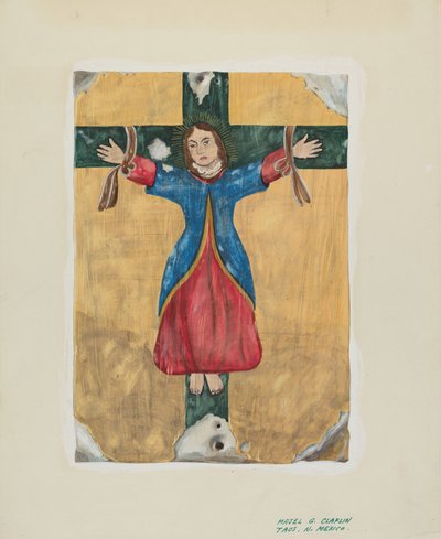 Pintura de San Liberata, c. 1939 de Majel G. Claflin