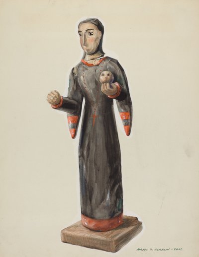 Santa Rita - Bulto de Majel G. Claflin
