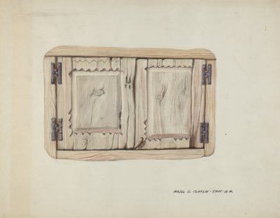 Dos puertas de pared de Majel G. Claflin