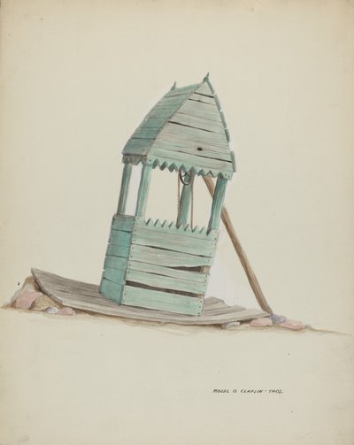 Cabeza de pozo, c. 1937 de Majel G. Claflin