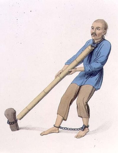 Castigo del tubo de madera, lámina 16 de 