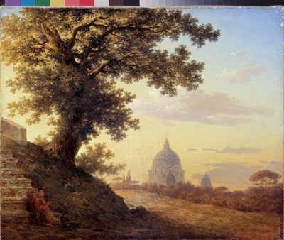El roble de Le Tasse (Torquato Tasso de Maksim Nikiforovich Vorobiev