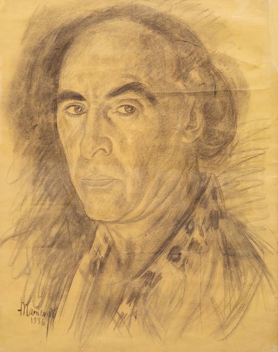 Autorretrato, 1936 de Manievich