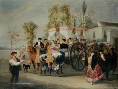 Una Procesión de Manuel Cabral y Aguado Bejarano