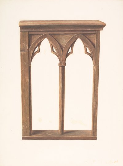 Puerta del altar, c. 1939 de Manuel G. Runyan
