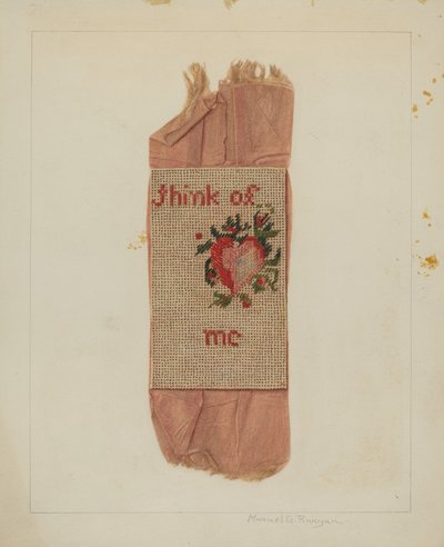 Marcapáginas de San Valentín de Manuel G. Runyan
