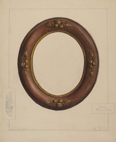 Marco de Cuadro, c. 1936 de Manuel G. Runyan