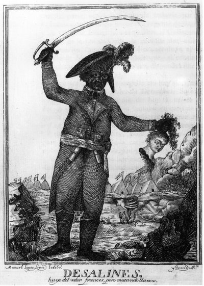 Jean Jacques Dessalines, un líder de la Revolución Haitiana, 1806 de Manuel Lopez