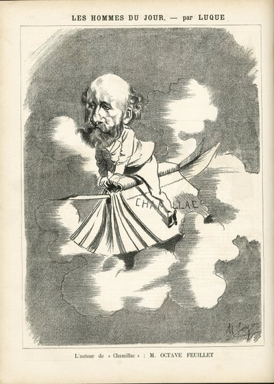 Ilustración en La Caricatura (1880) de Manuel Luque