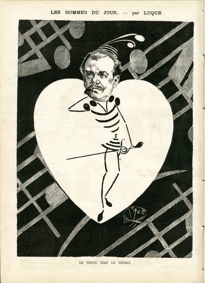 Ilustración de Manuel Luque (1854-1919) en La Caricature (1880) de Manuel Luque