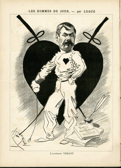 Ilustración de Manuel Luque en La Caricatura (1880) de Manuel Luque