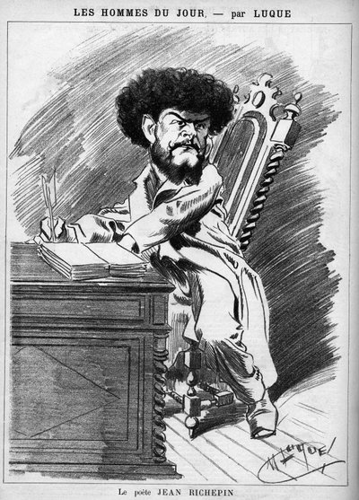 Jean Richepin (1849-1926), escritor francés. de Manuel Luque