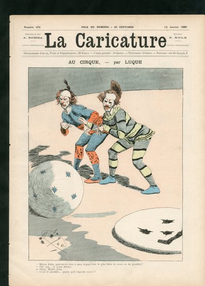 La Caricature (1880) de Manuel Luque