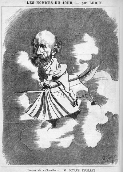 Octave Feuillet (1821-1890) escritor francés. de Manuel Luque