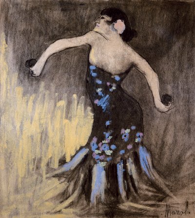 Bailarina de flamenco de Manuel Martinez Hugue Manolo