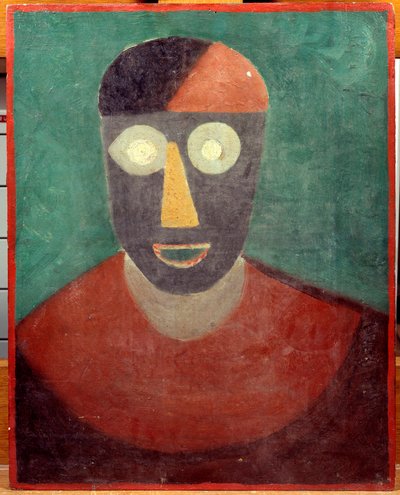 Retrato de Pablo Picasso (1881-1973) Pintura de Manuel Ortiz De Zarate (1886-1946) 1925 Dim. 0,41x0,32 m París, Museo Picasso de Manuel Ortiz de Zárate