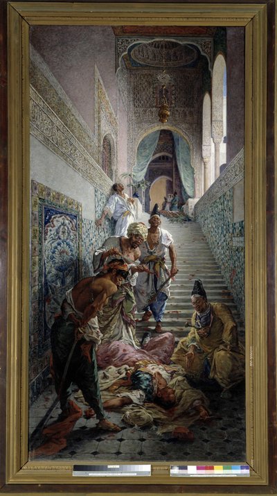 Un drama en el harén de Marc Alfred Chataud