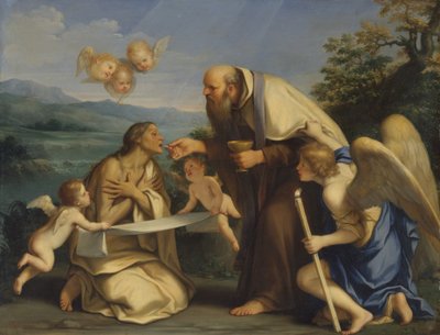 La última comunión de Santa María de Egipto de Marc Antonio Franceschini