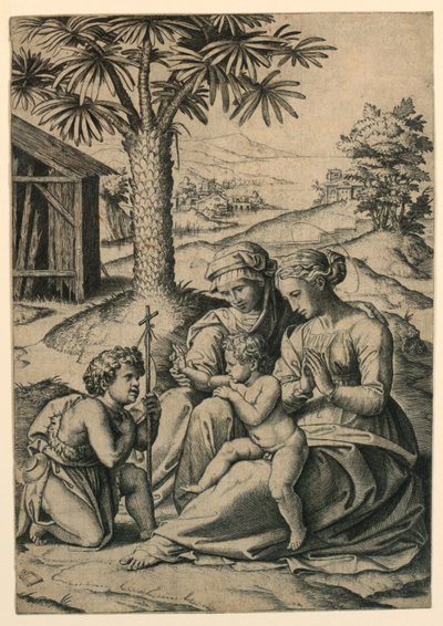 Madonna de la Palma de Marc Antonio Raimondi