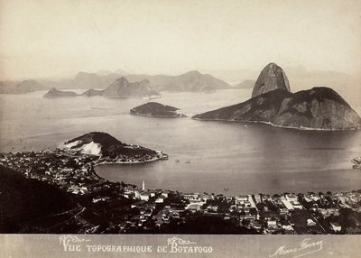 Vista de Botafogo, Brasil de Marc Ferrez